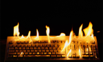Burning Keyboard